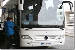 A Mercedes bus - Nice!