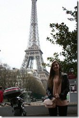 View from our hotel steps