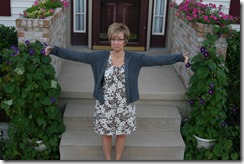 No babies around which to put my arms (because I'm leaving so early)